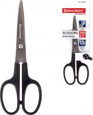 Ножницы бытовые Brauberg Ножницы "Standard" 160 мм, классической формы, черные, 237095