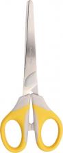Ножницы бытовые Hobby&Pro Ножницы для левшей 16,5 см/6 1/2' силиконовые ручки SOFT желтый 1 шт