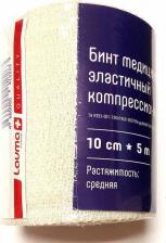 Бинт для фиксации Lauma Бинт Medical эластичный средней растяжимости 10x500 см