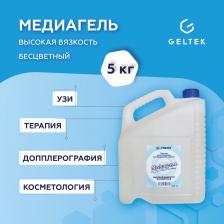 Оборудование для функциональной диагностики Гельтек Гель для УЗИ Гельтек-Медика высокой вязкости бесцветный 5 л