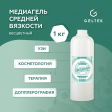 Оборудование для функциональной диагностики Гельтек Гель для УЗИ Медиагель средней вязкости 1 кг бесцветный