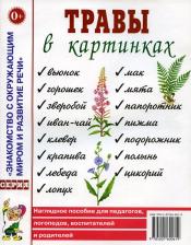 Обучающая игра/пособие Книга Кулакова Наталья Игоревна. Травы в картинках. Наглядное пособие для логопедов, педагогов, воспитателей и родителей