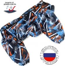 Одежда для собак Gamma Комбинезон-дождевик для собак №22 Лабрадор, унисекс, длина спины 58 см