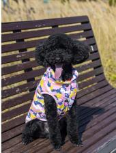 Одежда для собак Не Один Дома Безрукавка для собак, Камуфляж, розовый, XXL