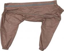 Одежда для собак OSSO Дождевик для собак женский, какао, длина спины 65 см