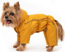 Одежда для собак OSSO Комбинезон для собак на синтепоне горчичный,р.37 (сука)