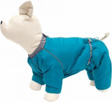 Одежда для собак OSSO Комбинезон для собак Снежинка Ксп-1181, изумруд, кобель, зима, р.37