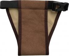 Одежда для собак OSSO Трусы для собак многоразовые, р-р XL, коричневый