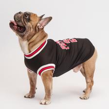 Одежда для собак Petmax Футболка сетчатая для собак, XL, черная