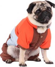 Одежда для собак Petmax Комбинезон для собак, L, коричневый (унисекс)