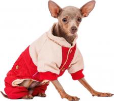 Одежда для собак Petmax Комбинезон для собак, S, бежевый (унисекс)