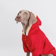 Одежда для собак Petmax Комбинезон с оленем для собак, 5XL, красный
