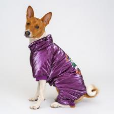 Одежда для собак Petmax Комбинезон сиреневый девочка L