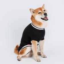 Одежда для собак Petmax Свитер для собак, 50 см, черный