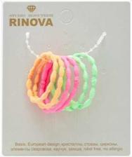 Одежда для собак RINOVA Набор резинок для собачьих волос удобных волной, 6 штук на бирке