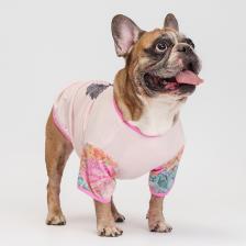 Одежда для собак Rurri Футболка розовая с бабочкой L