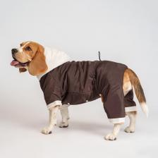 Одежда для собак Rurri Комбинезон для собак, 4XL, серый (девочка)