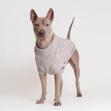 Одежда для собак Rurri Свитер из шенилла для собак, 5XL, серый