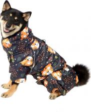 Одежда для собак Tappi Дождевик для собак Фэки, унисекс, разноцветный, M, длина спины 34 см