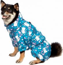 Одежда для собак Tappi Дождевик для собак Лип, унисекс, разноцветный, XL, длина спины 42 см