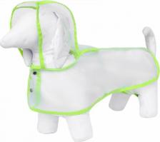 Одежда для собак Tappi дождевик для собак "Оками" прозрачный (85 г)