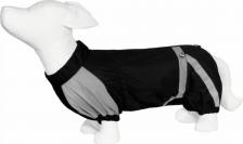 Одежда для собак Tappi Комбинезон для собак Грайнд, мужской, черный, XL, длина спины 48 см