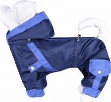 Одежда для собак Tappi Комбинезон для собак Свитч, мужской, голубой, синий, L, длина спины 30 см