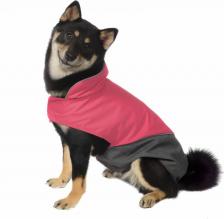 Одежда для собак Tappi Попона для собак Блант, женский, розовый, серый, 3XL, длина спины 50 см