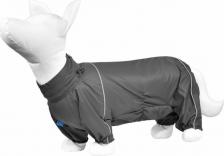 Одежда для собак Yami-Yami Дождевик для собак, мужской, серый, 50-52, длина спины 52 см