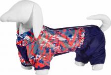 Одежда для собак Yami-Yami Дождевик для собак с рисунком Абстракция, для породы такса №1
