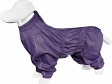 Одежда для собак Yami-Yami дождевик для собак, серо-фиолетовый, на гладкой подкладке, Лабрадор