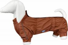 Одежда для собак Yami-Yami Дождевик для собак, унисекс, коричневый, S, длина спины 45 см