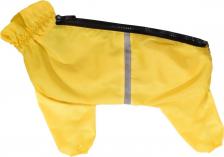 Одежда для собак Yami-Yami Дождевик для собак, унисекс, желтый, №3, длина спины 32 см