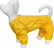 Одежда для собак Yami-Yami дождевик для собак, желтый (XL)
