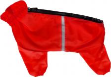 Одежда для собак Yami-Yami Дождевик для собак, женский, красный, №3, длина спины 32 см