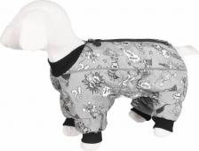 Одежда для собак Yami-Yami Комбинезон для собак комикс, унисекс, серый, S, длина спины 36 см 4604338967415