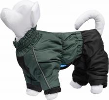 Одежда для собак Yami-Yami Комбинезон для собак на флисовой подкладке серо-зелёный размер L лн26ос 0,1 кг 55965