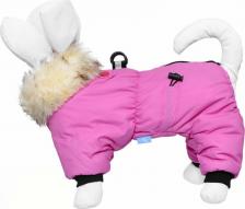 Одежда для собак Yami-Yami Комбинезон для собак утепленный на молнии розовый XL девочка