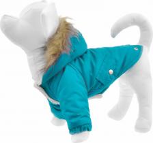 Одежда для собак Yami-Yami Куртка для собак, унисекс, голубой, S, длина спины 25 см