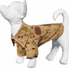 Одежда для собак Yami-Yami Рубашка для собак, унисекс, бежевый, XL, длина спины 40 см