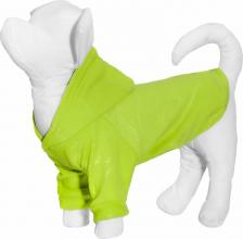 Одежда для собак Yami-Yami Толстовка для собак Динозавры, унисекс, зеленый, L, длина спины 29 см