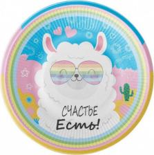 Тарелки ND Play Набор бумажных тарелок Лама 230mm 6шт 297182