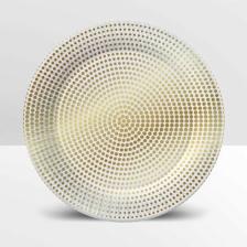 Тарелки ND Play Набор бумажных тарелок Золотой горох, 6 шт d=180 мм 302969