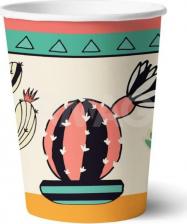 Стаканчики ND Play Набор одноразовых бумажных стаканов Кактус-2, 6 шт*250 мл