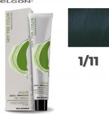 Окрашивание волос Elgon Крем-краска Get the Color Dolce 1/1 Черный Пепельный 100 мл