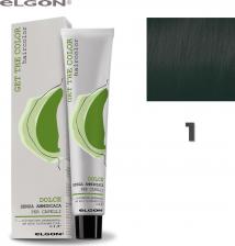 Окрашивание волос Elgon Крем-краска Get the Color Dolce 1 Черный 100 мл