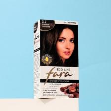 Окрашивание волос Fara Краска для волос Eco Line 3.7 горький шоколад, 125 г 7054815
