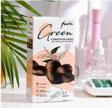 Окрашивание волос Fara Краска для волос Eco Line Green 7.7 каштан 116 мл