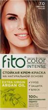 Окрашивание волос Фитокосметик Стойкая крем-краска для волос Fito color intense тон 7.0 светлый русый, 115 мл