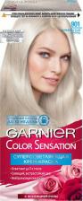 Окрашивание волос Garnier Стойкая питательная крем-краска для волос "Color Sensation", оттенок 901 "Серебристый блонд", 110 мл
